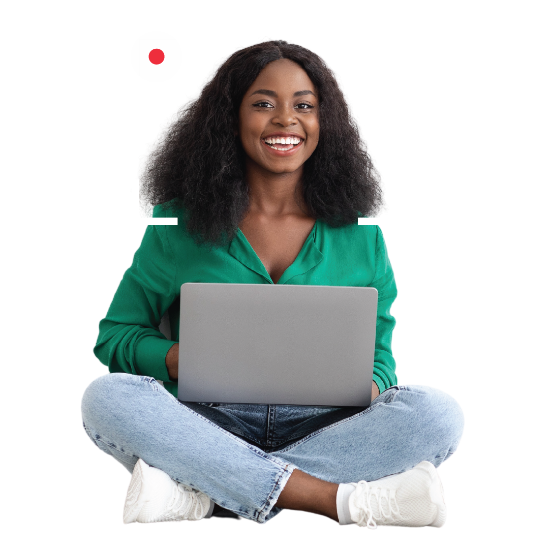 Woman using OneDay's desktop platform to send a personalized sales video Woman using OneDay's desktop platform to send a personalized sales video
